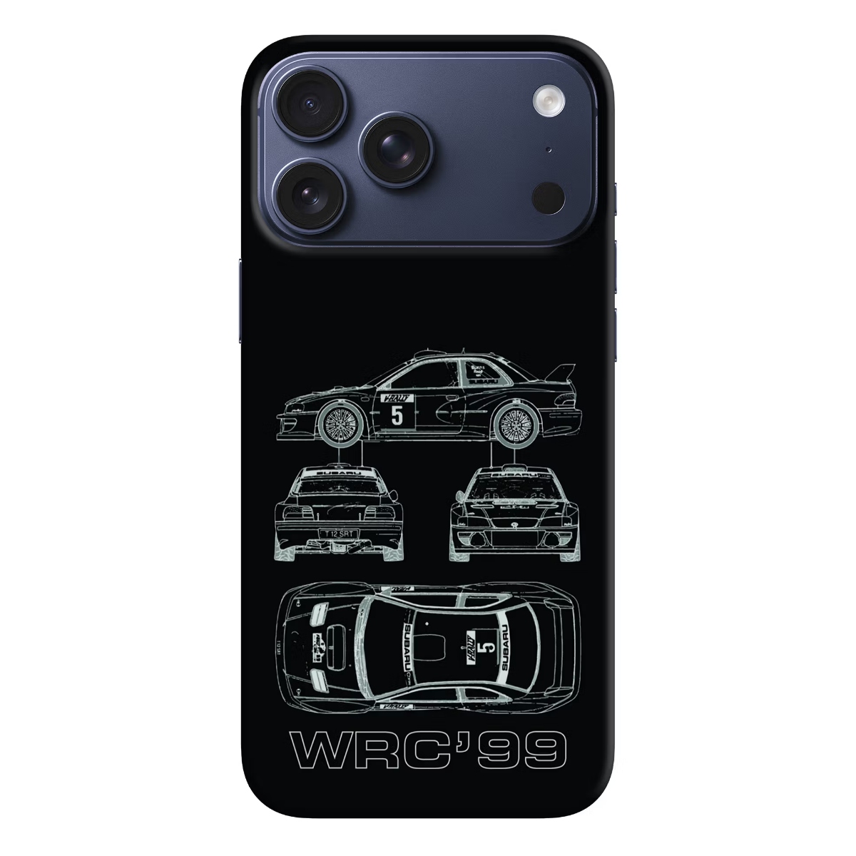 Retro Rally Speed Graphic Case