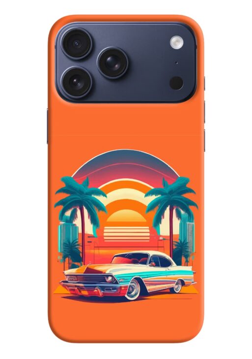 Retro Sunset Palm Drive Case